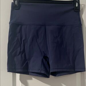 Aerie Deep Blue Bike Shorts NWOT